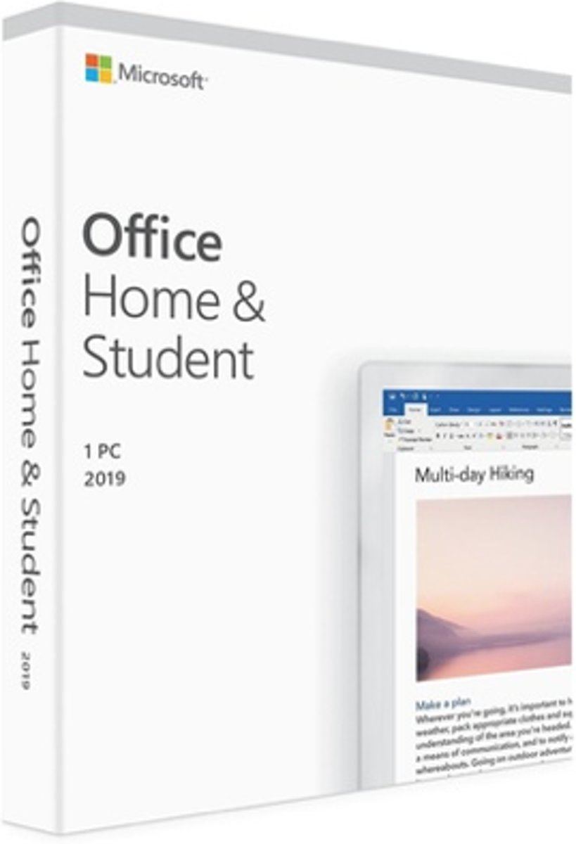 Office 2019 | Home & Student | Windows | Licentie